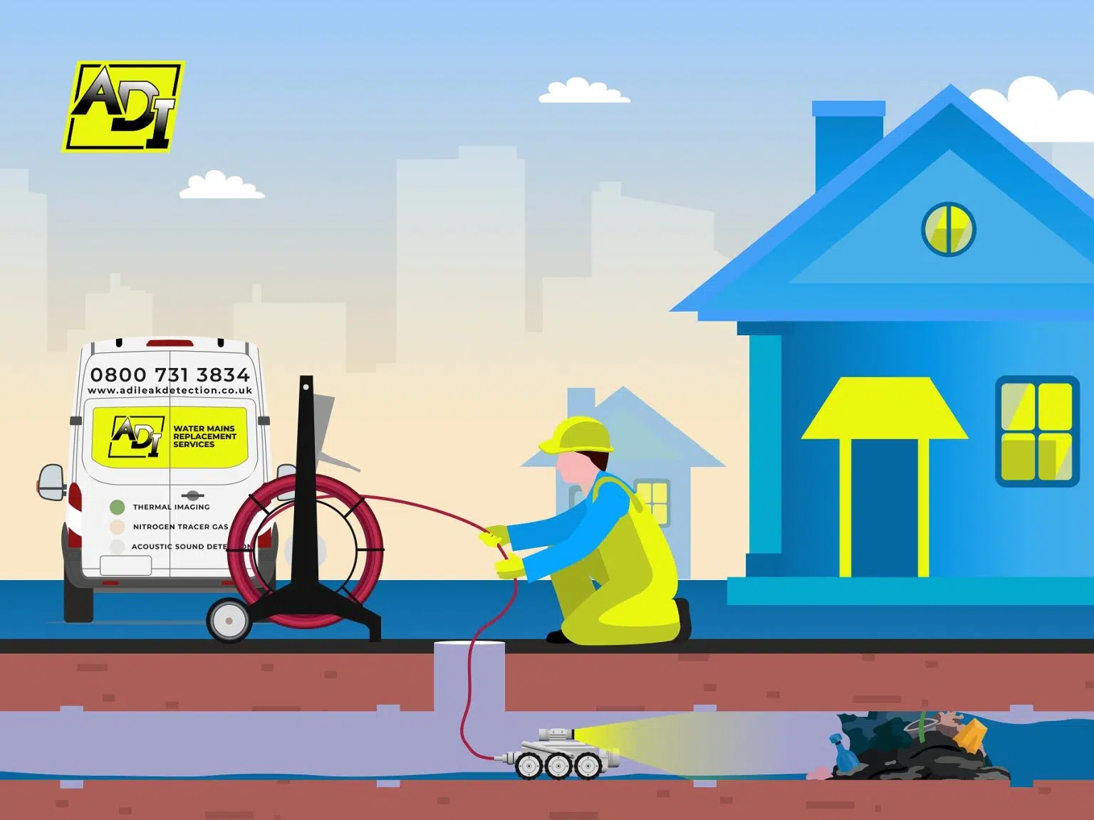 Drainage CCTV Surveys & Investigations Sunderland